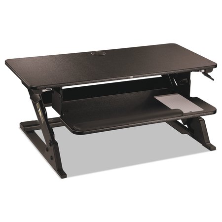 Precision Standing Desk, 35.4 in. x 22.2 in. x 6.2 in. to 20 in., Black -  3M, SD60B